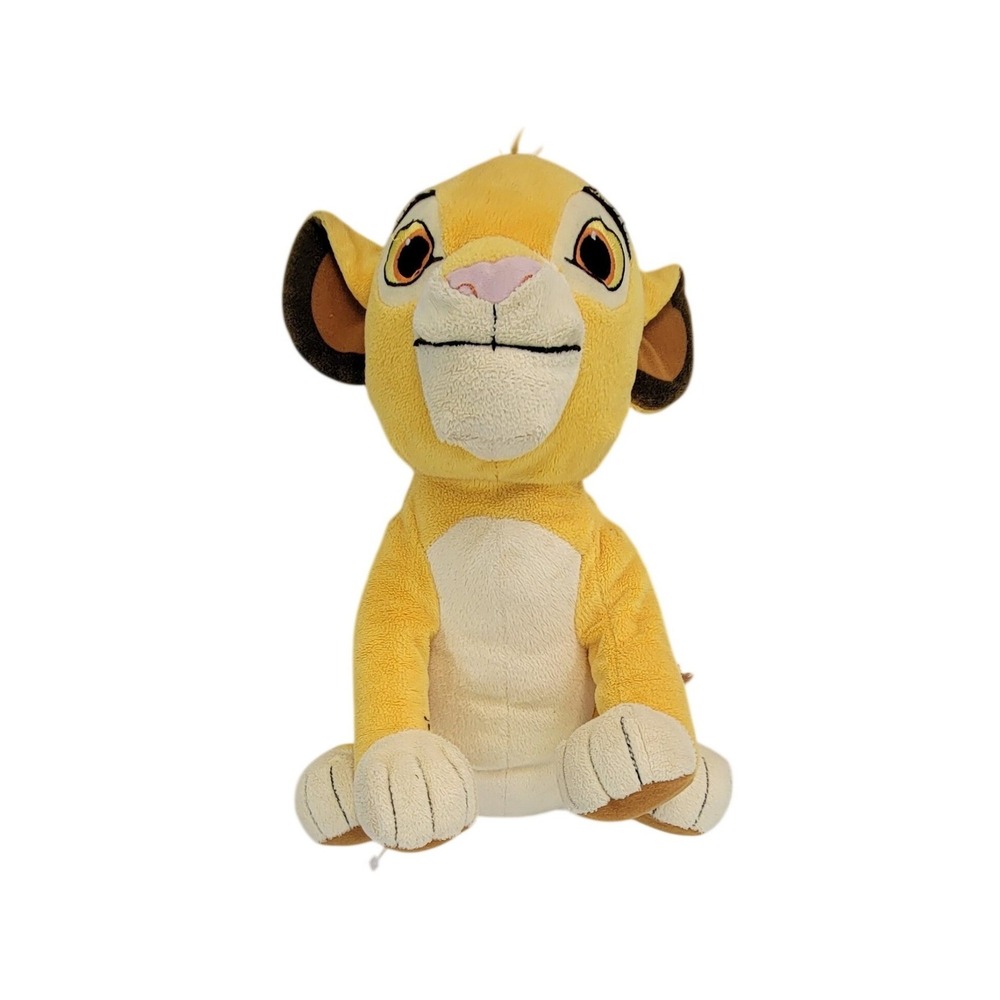 Disney The Lion King Simba‎ Plush Stuffed Animal Yellow Soft Toy